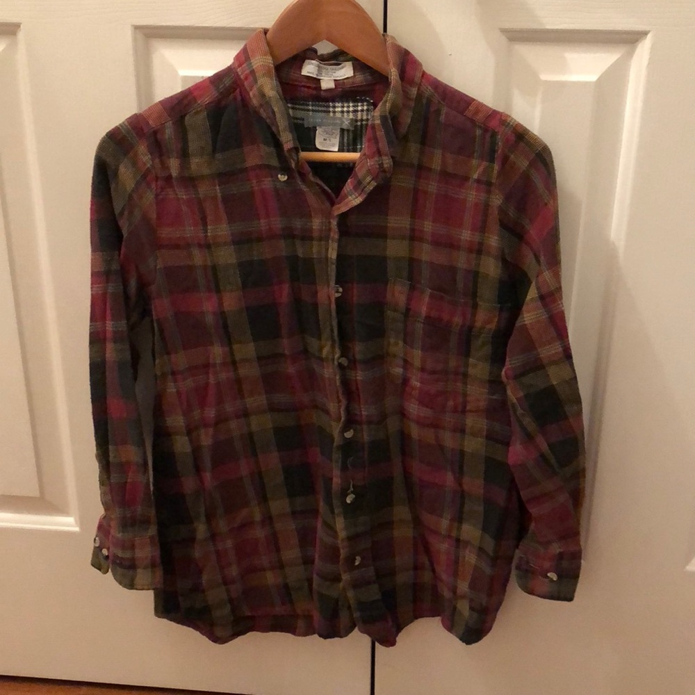 Urban Outfitters Urban Renewal Plaid Flannel